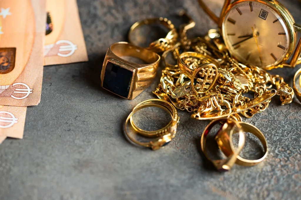 Peças de ouro